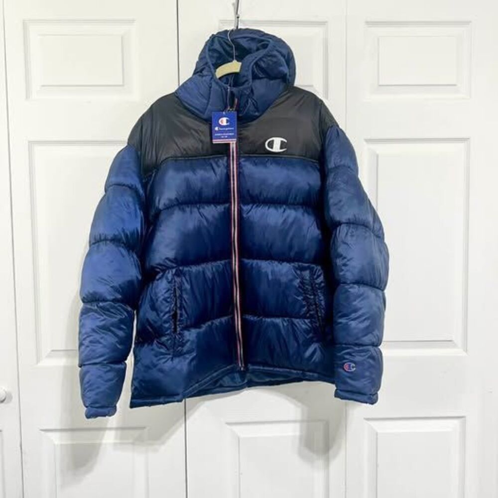 Champion Stadium Colorblock Puffer Jacket 3X